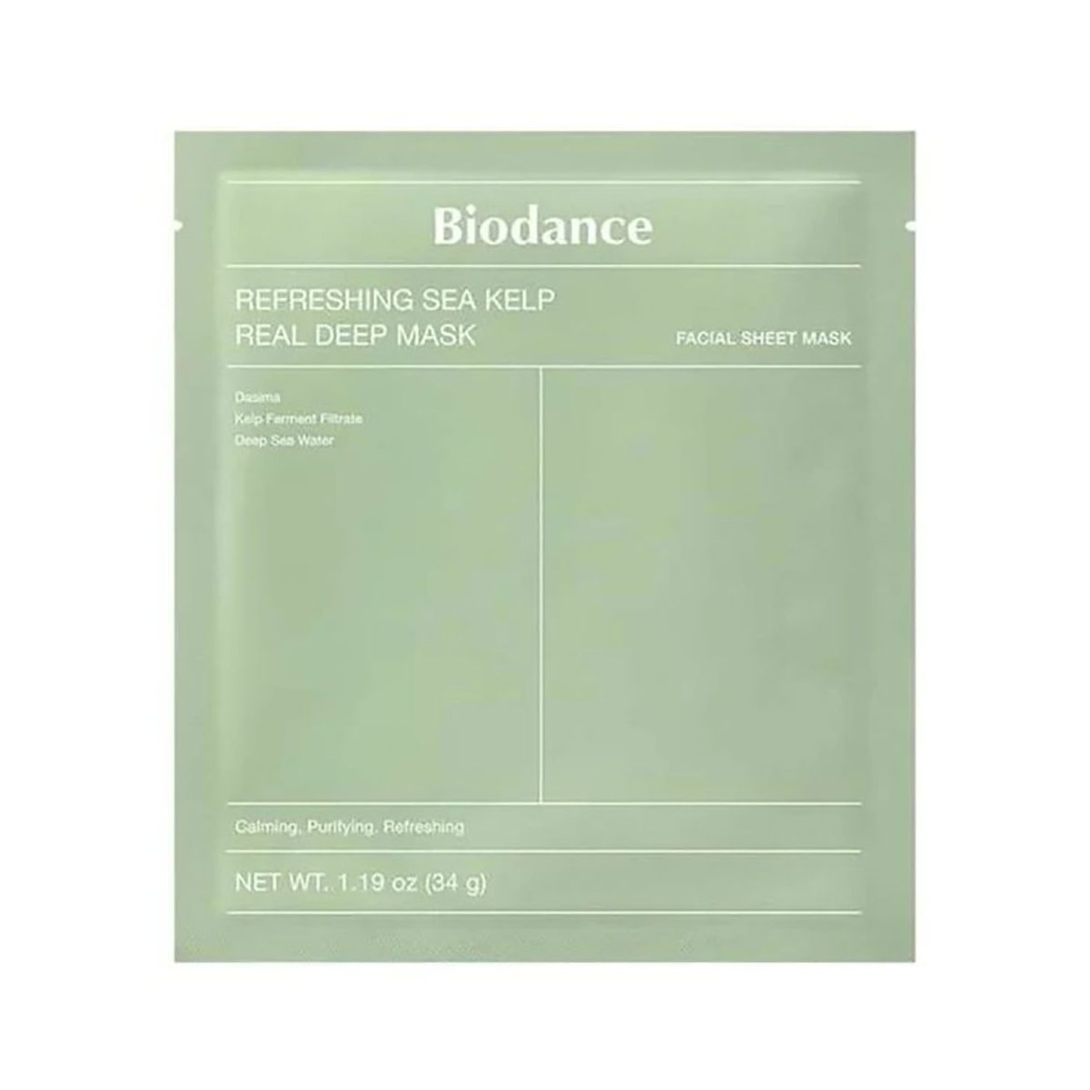 8809937361473 Biodance Green Mask 34g - Image 1
