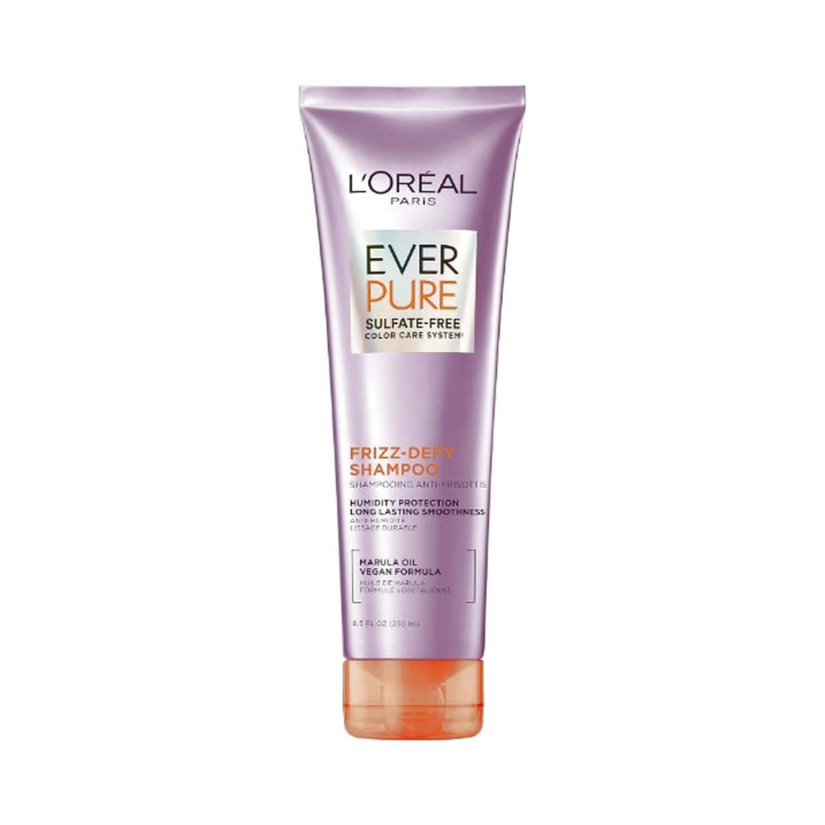 Loreal EverPure Frizz-Defy Sulfate-Free Shampoo 250ml - Image 1