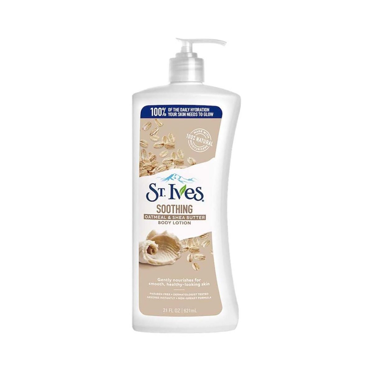 St. Ives Oatmeal and Shea Butter Soothing Lotion 621ml - Image 1