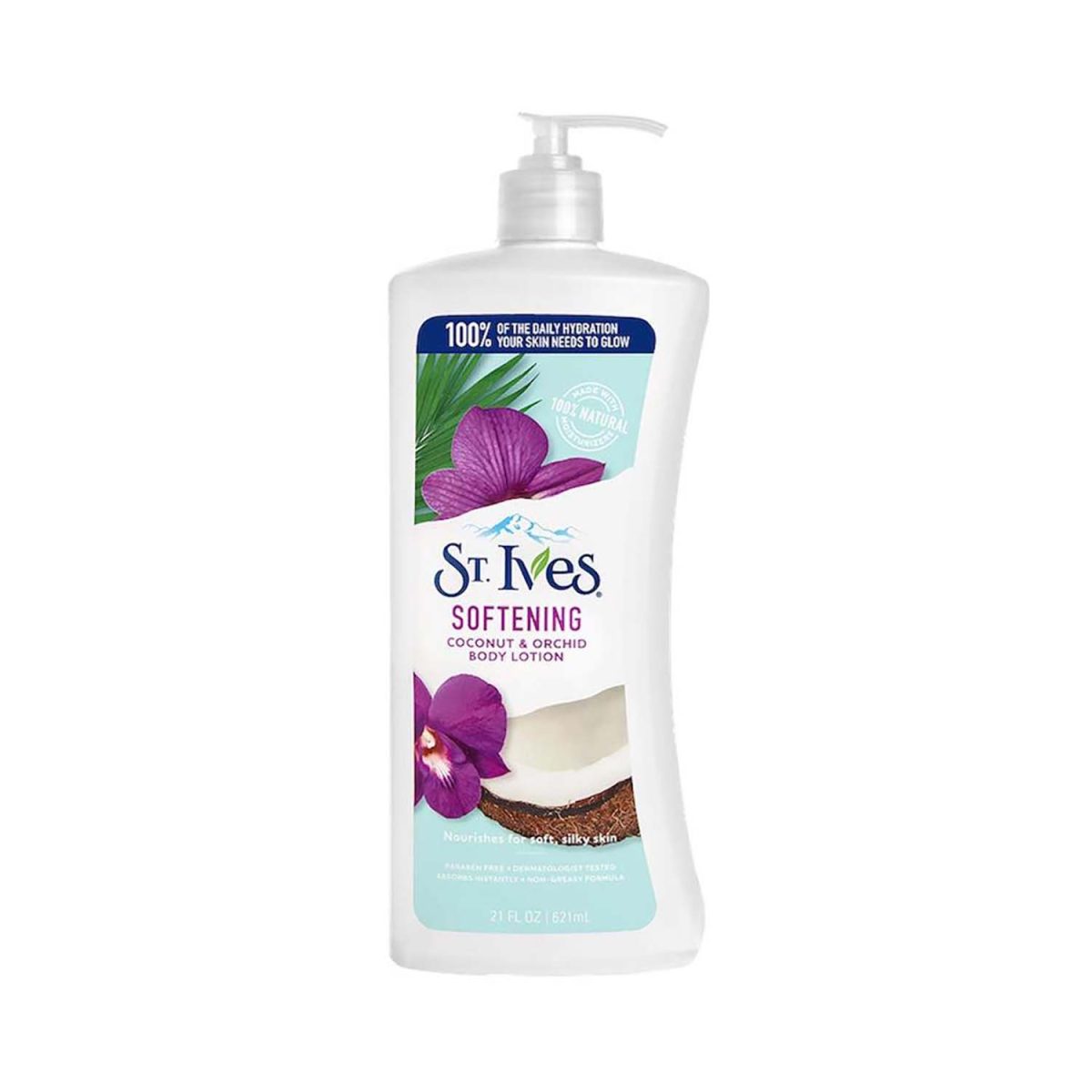 St. Ives Coconut and Orchid Softening Lotion 621ml - Image 1