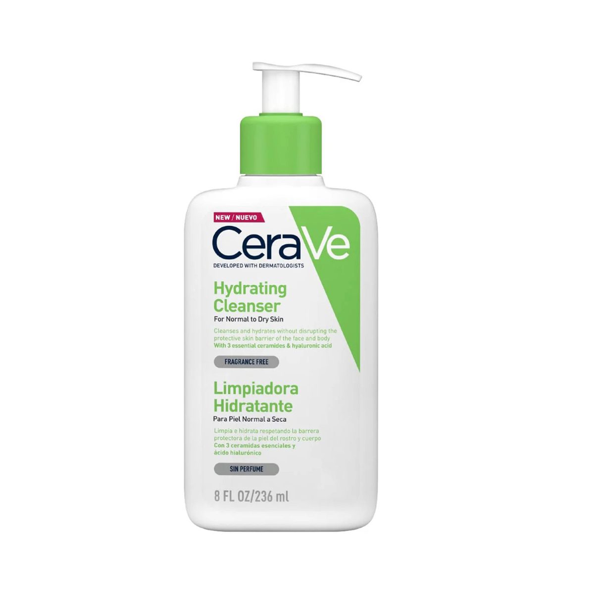 CeraVe Hydrating Cleanser 236ml - Image 1
