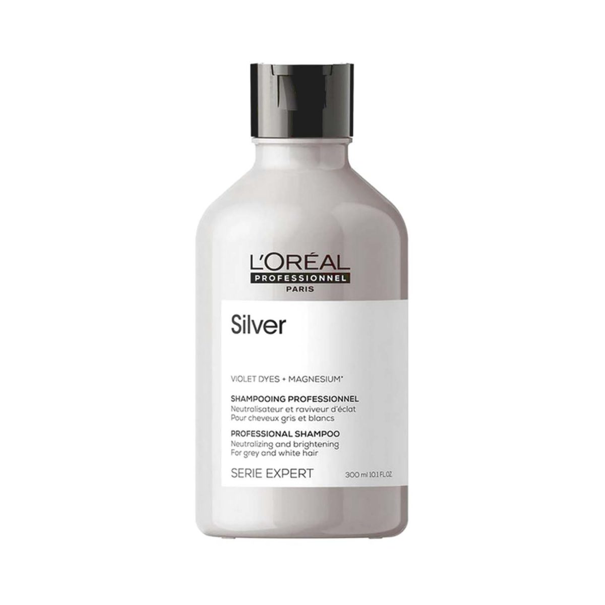 Loreal Professionnel Silver Neutralizing Purple Shampoo 300ml - Image 1