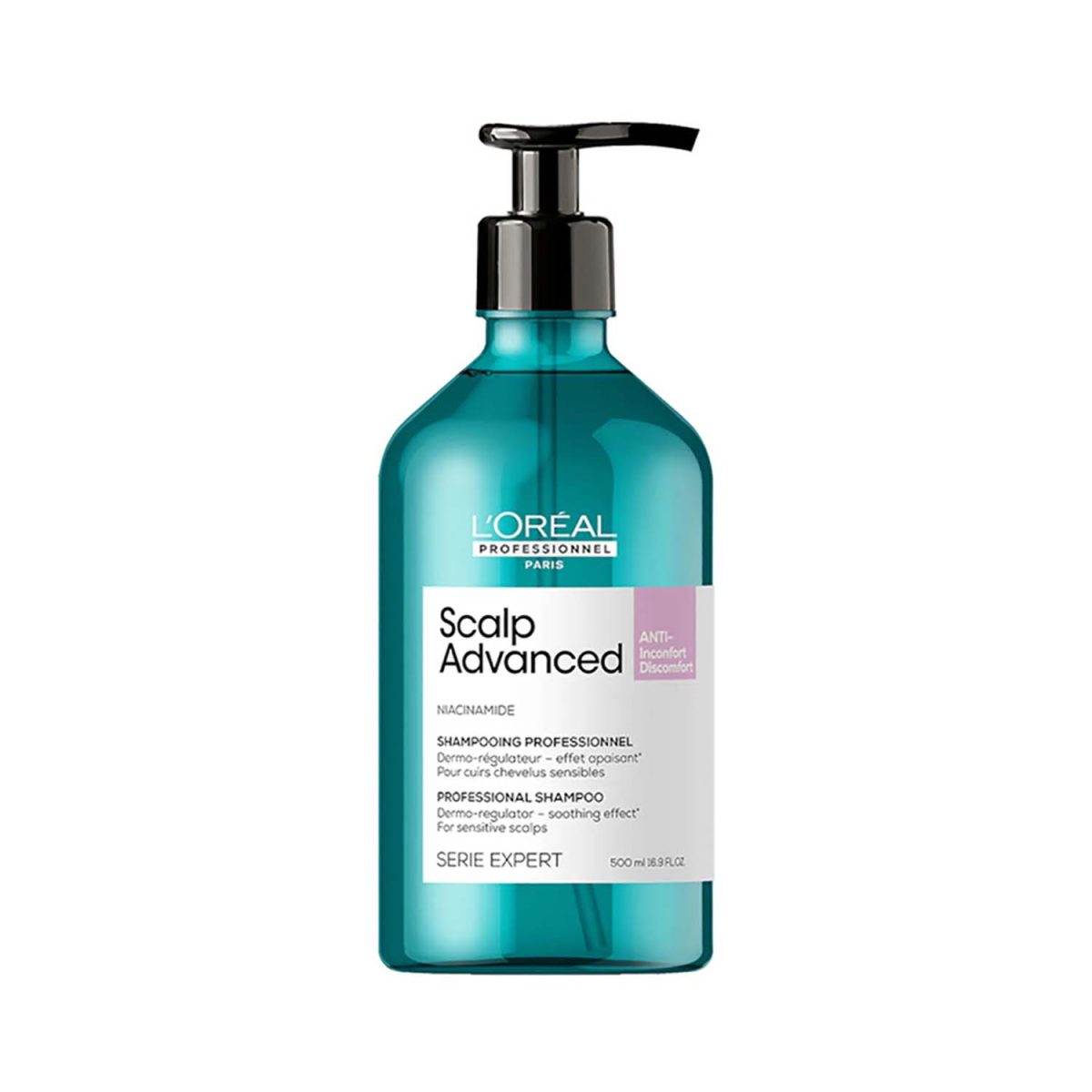 Loreal Professionnel Scalp Advanced Anti Discomfort Shampoo 500ml - Image 1