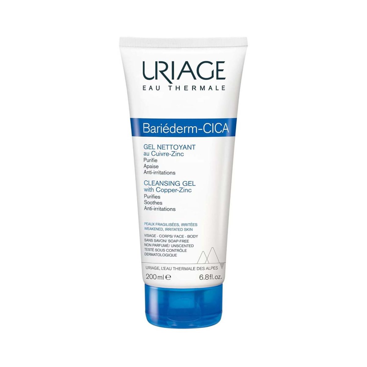 Uriage Bariederm Cica Cleansing Gel 200ml - Image 1
