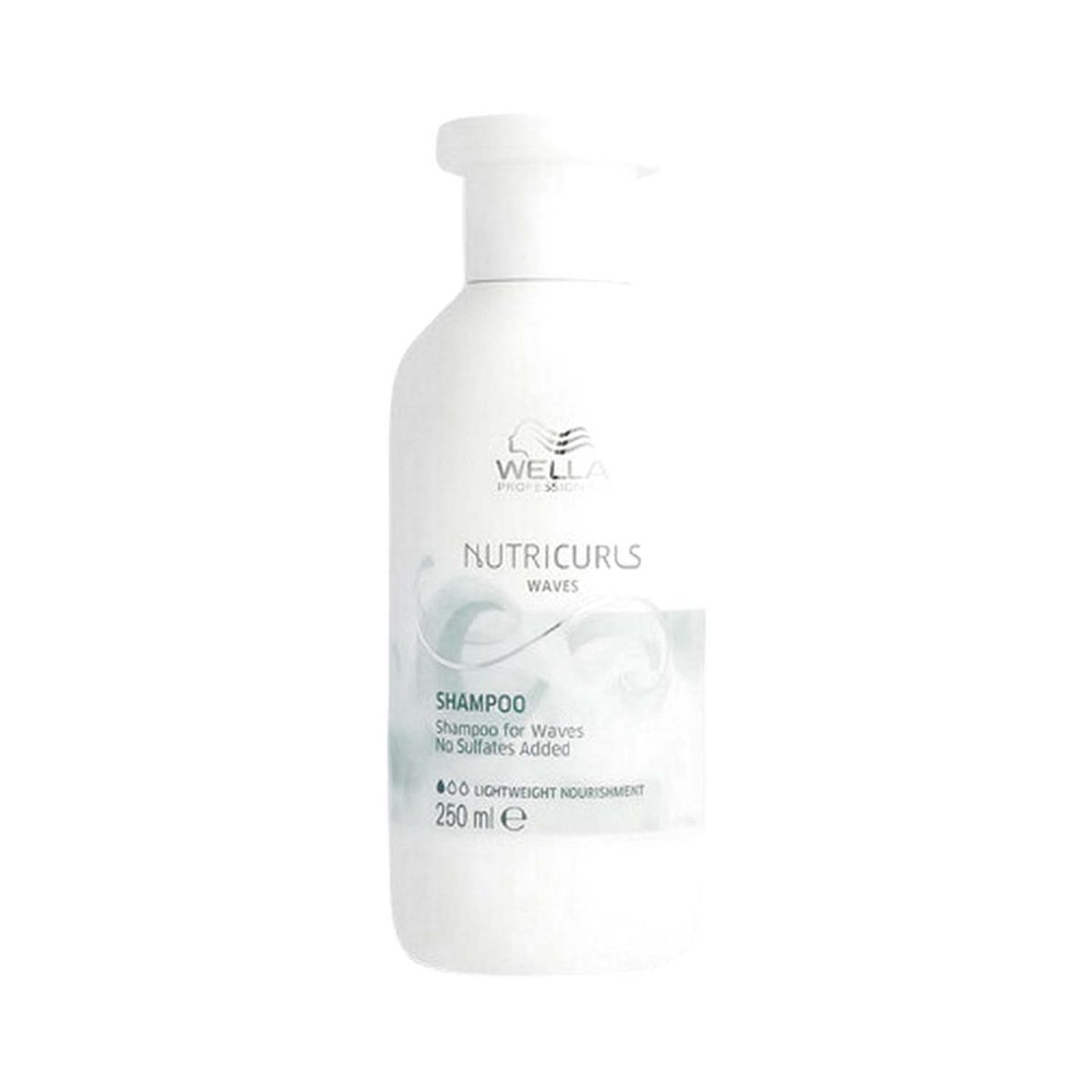 Wella Nutricurls Waves Shampoo 250ml - Image 1
