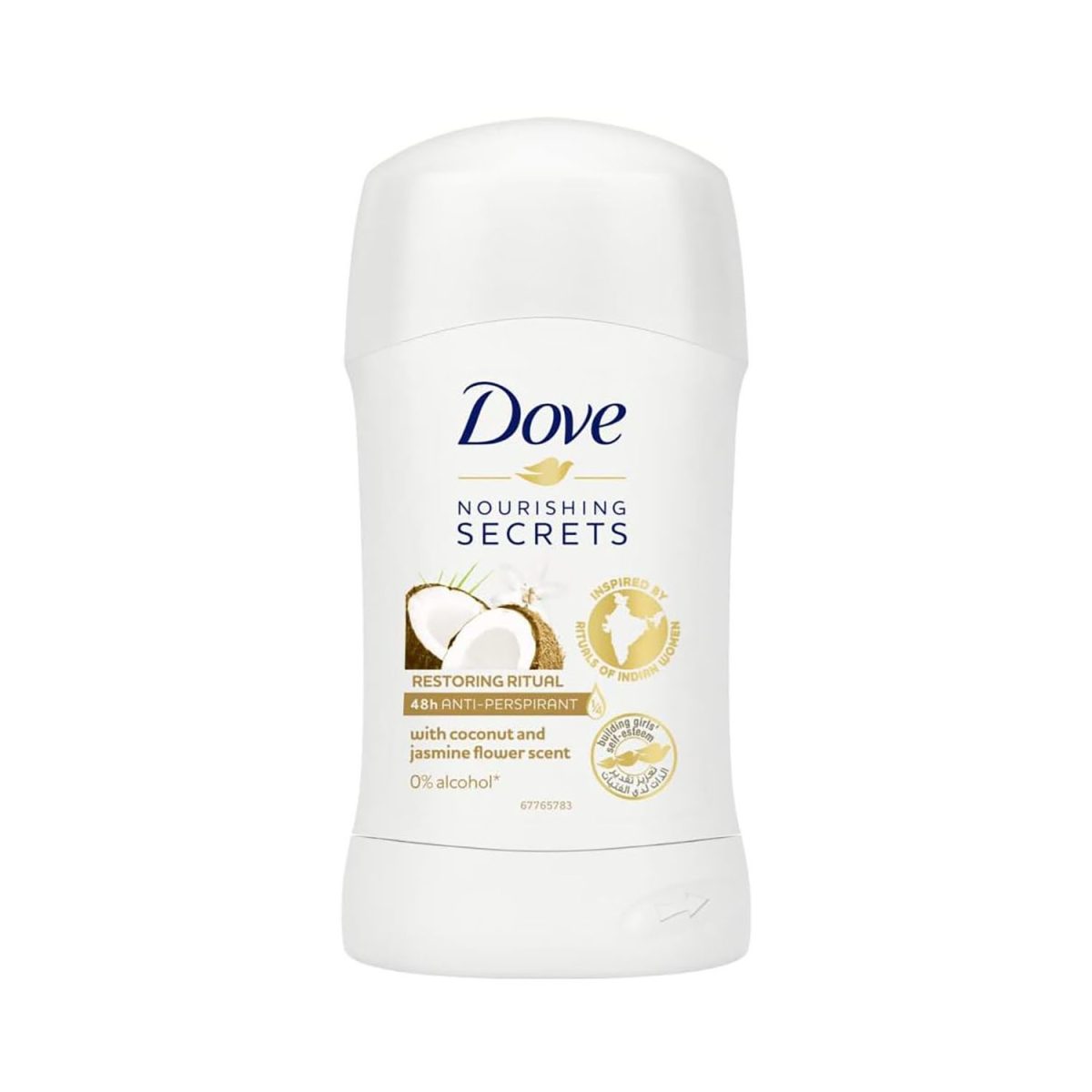 Dove Nourishing Secrets Coco Jasmine Deo Stick 40gm - Image 1