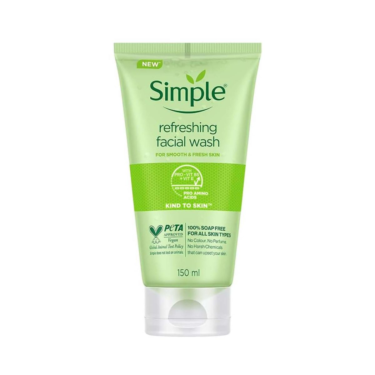 Simple Refreshing Facial Wash 150ml - Image 1
