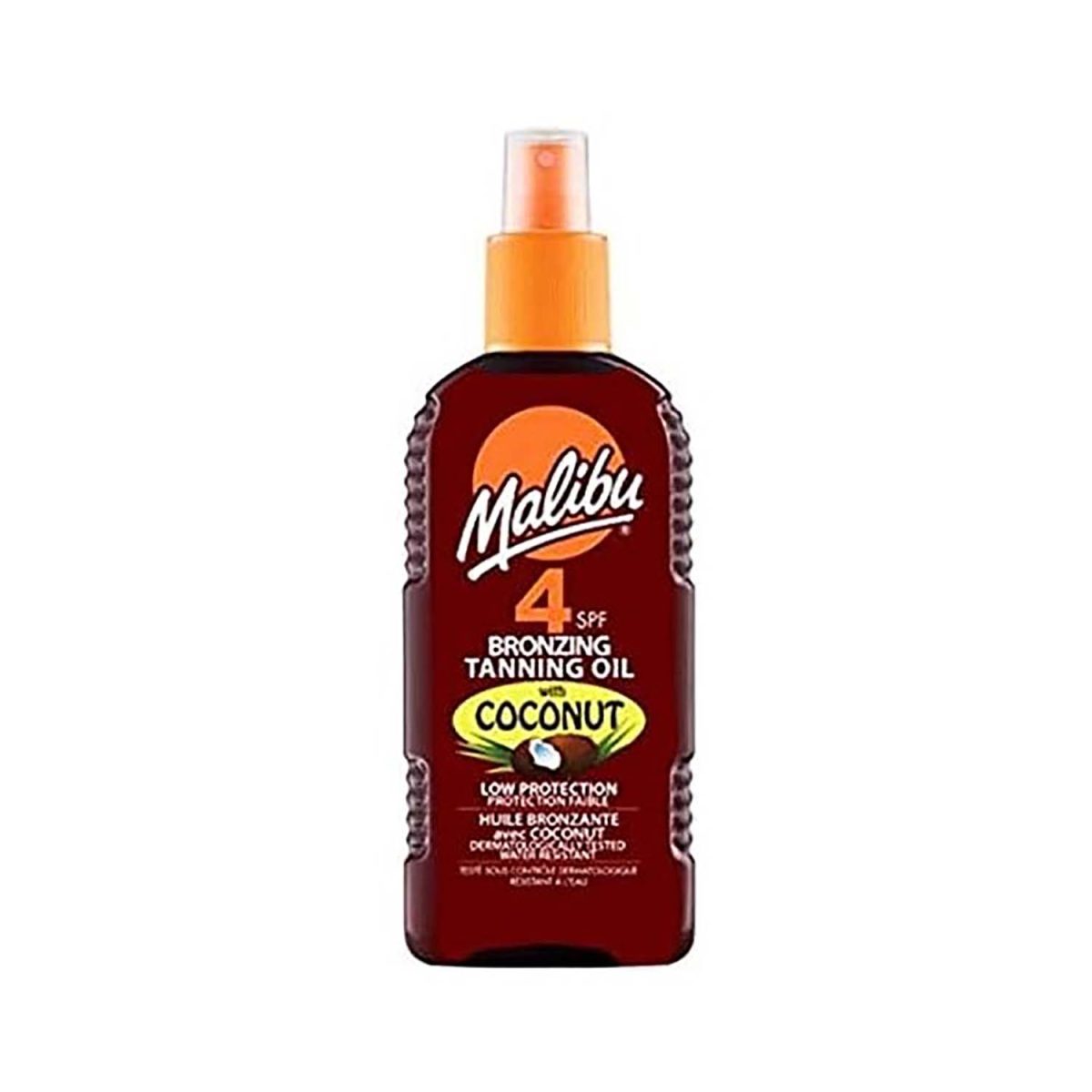 Malibu Bronzing Tanning Oil SPF4 200ml - Image 1