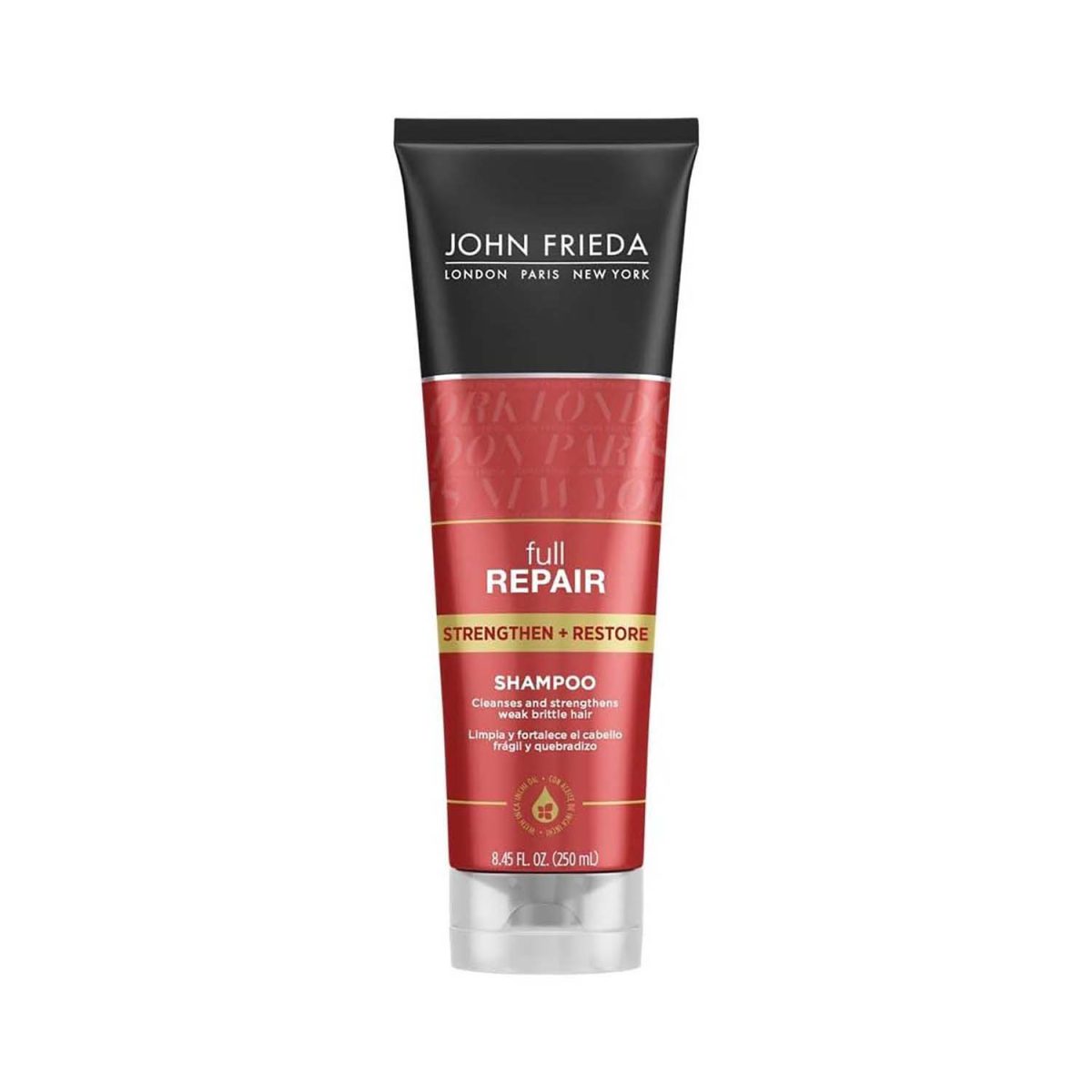 John Frieda Repair and Strengthen Shampoo 250ml - Image 1