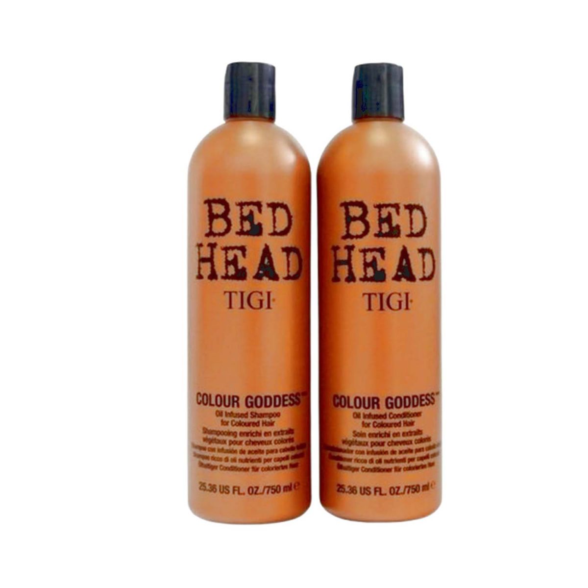 615908942200.jpg TIGI Bed Head Colour Goddess Duo Shampoo and Conditioner 750ml - Image 1