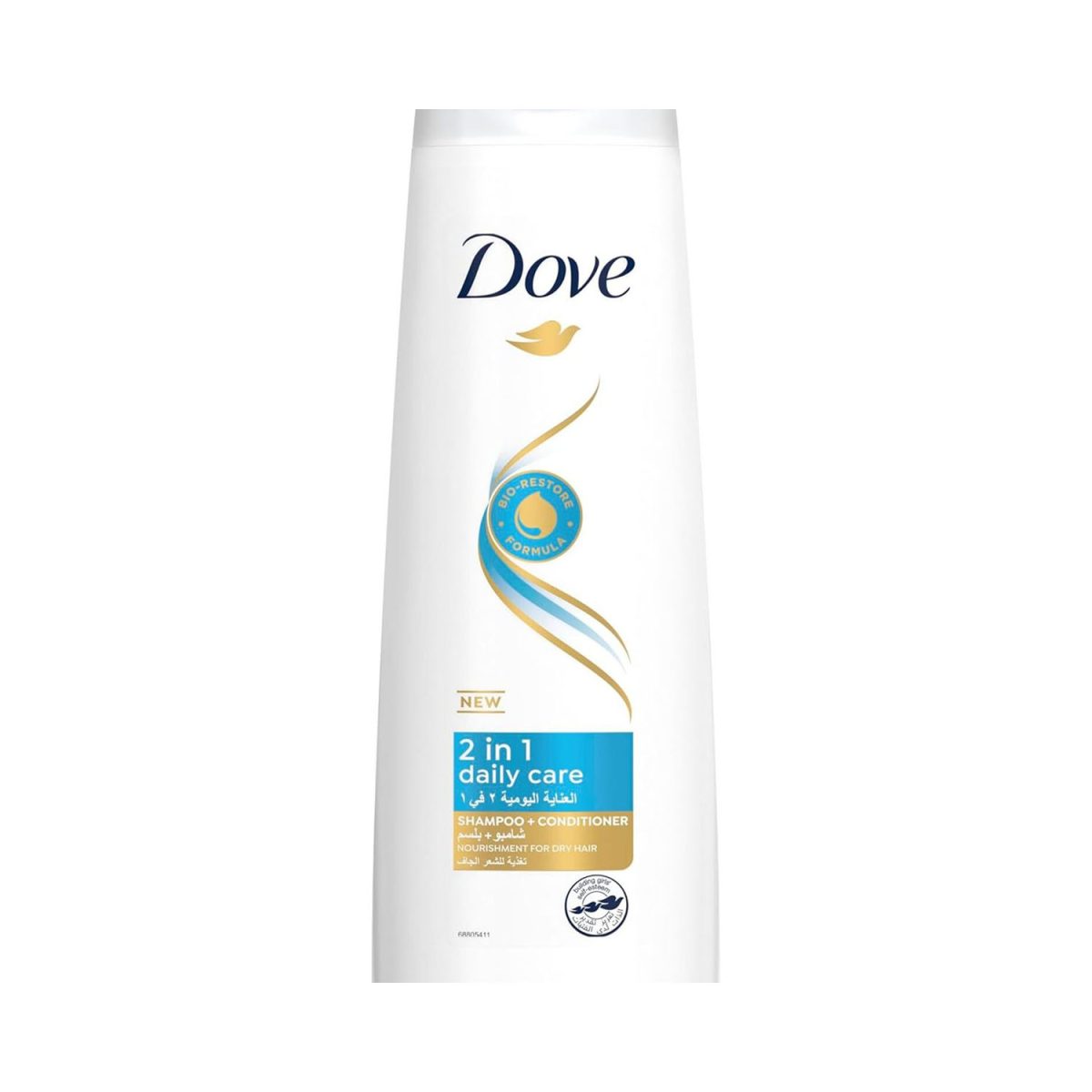 Dove Daily Care Shampoo + Conditioner 200ml - Image 1