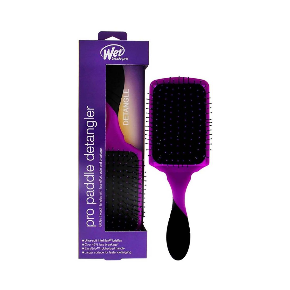 Wetbrush Paddle Detangler Purple - Image 1
