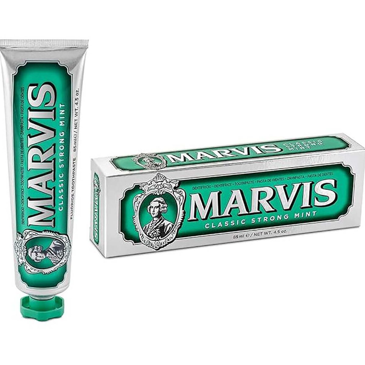 Marvis Classic Strong Mint Toothpaste 85ml - Image 1