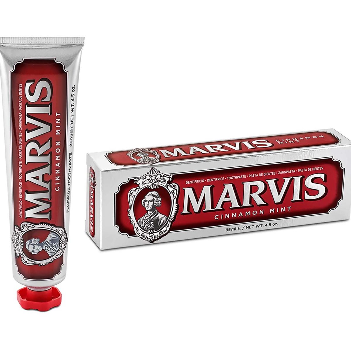 Marvis Cinnamon Mint Toothpaste 85ml - Image 1