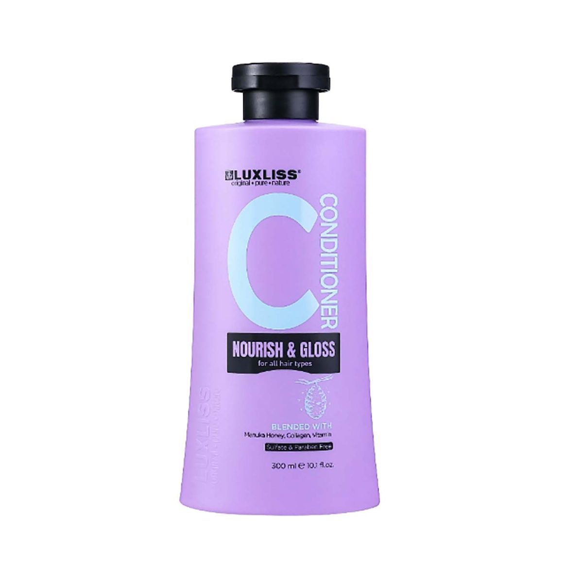 Luxliss Nourish and Gloss Conditioner 300ml - Image 1