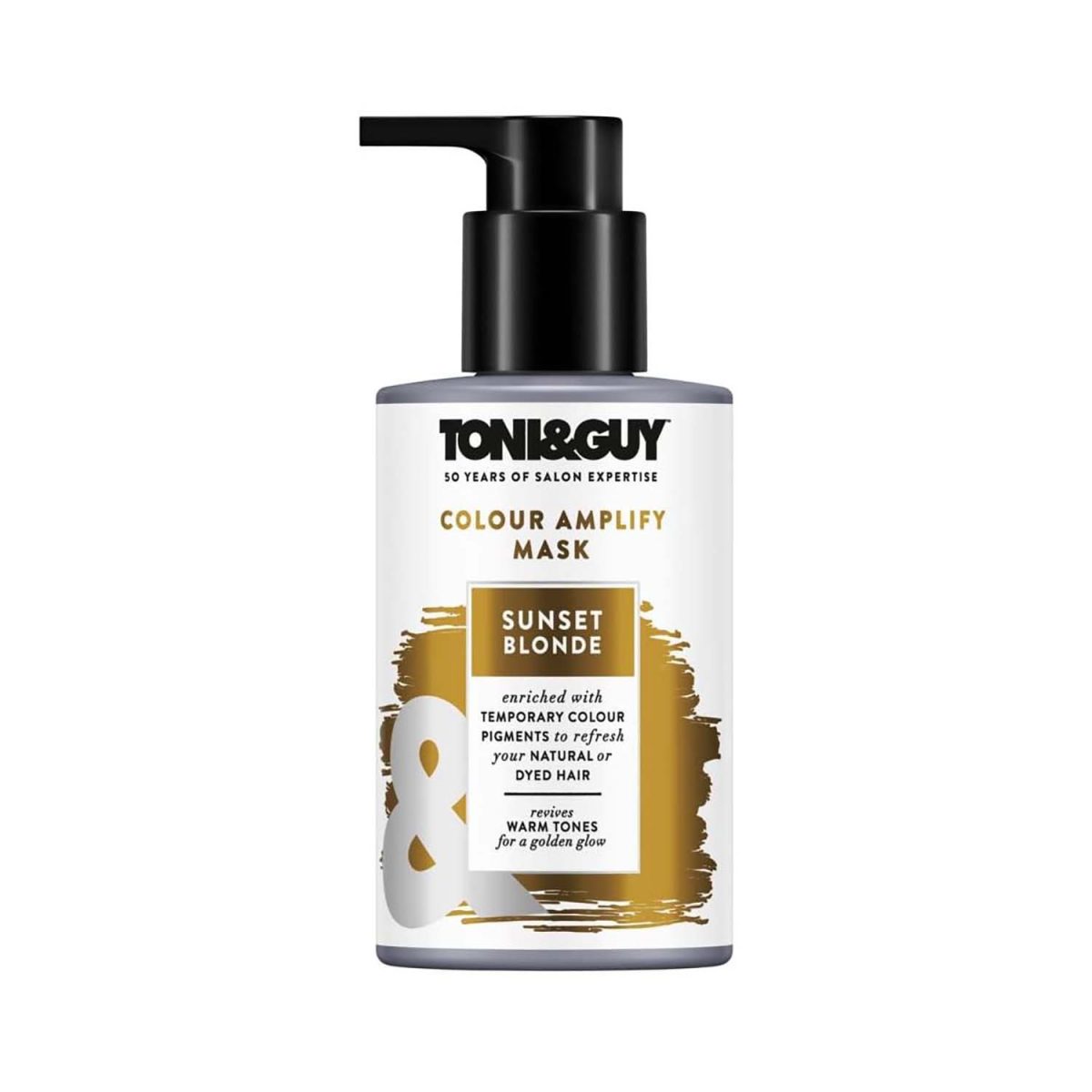 Toni and Guy Colour Amplify Mask Sunset Blonde 200ml - Image 1