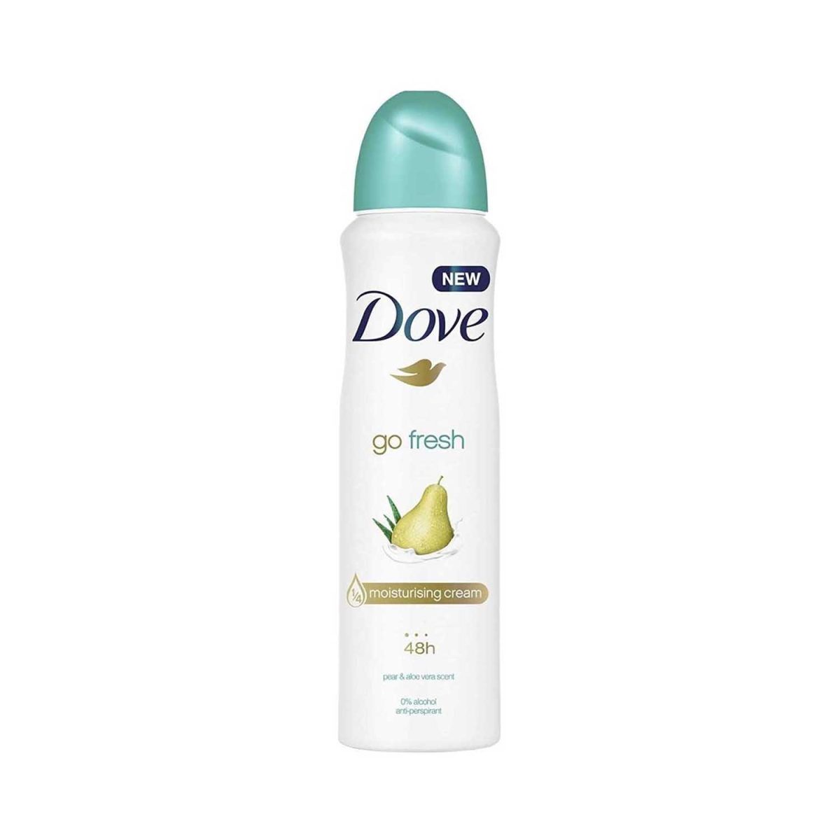 Dove Pear and Aloe Vera Body Spray 250ml - Image 1
