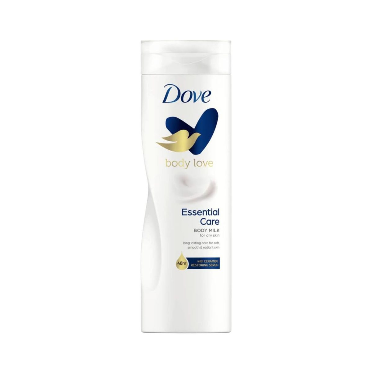 Dove Body Love Essential Care Body Milk Lotion 400ml - Image 1