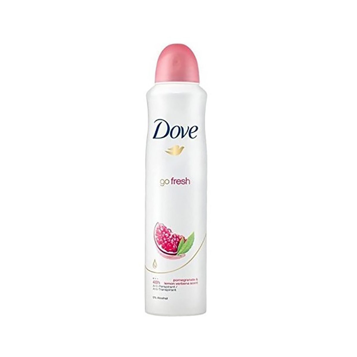 Dove Pomegranate and Lemon Body Spray 250ml - Image 1