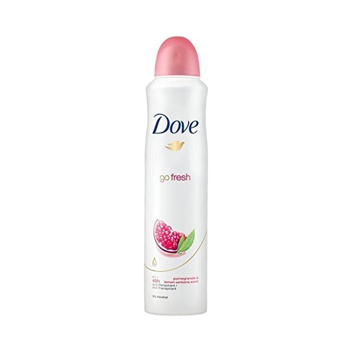 Dove Invisible Dry Body Spray 250ml - Image 1