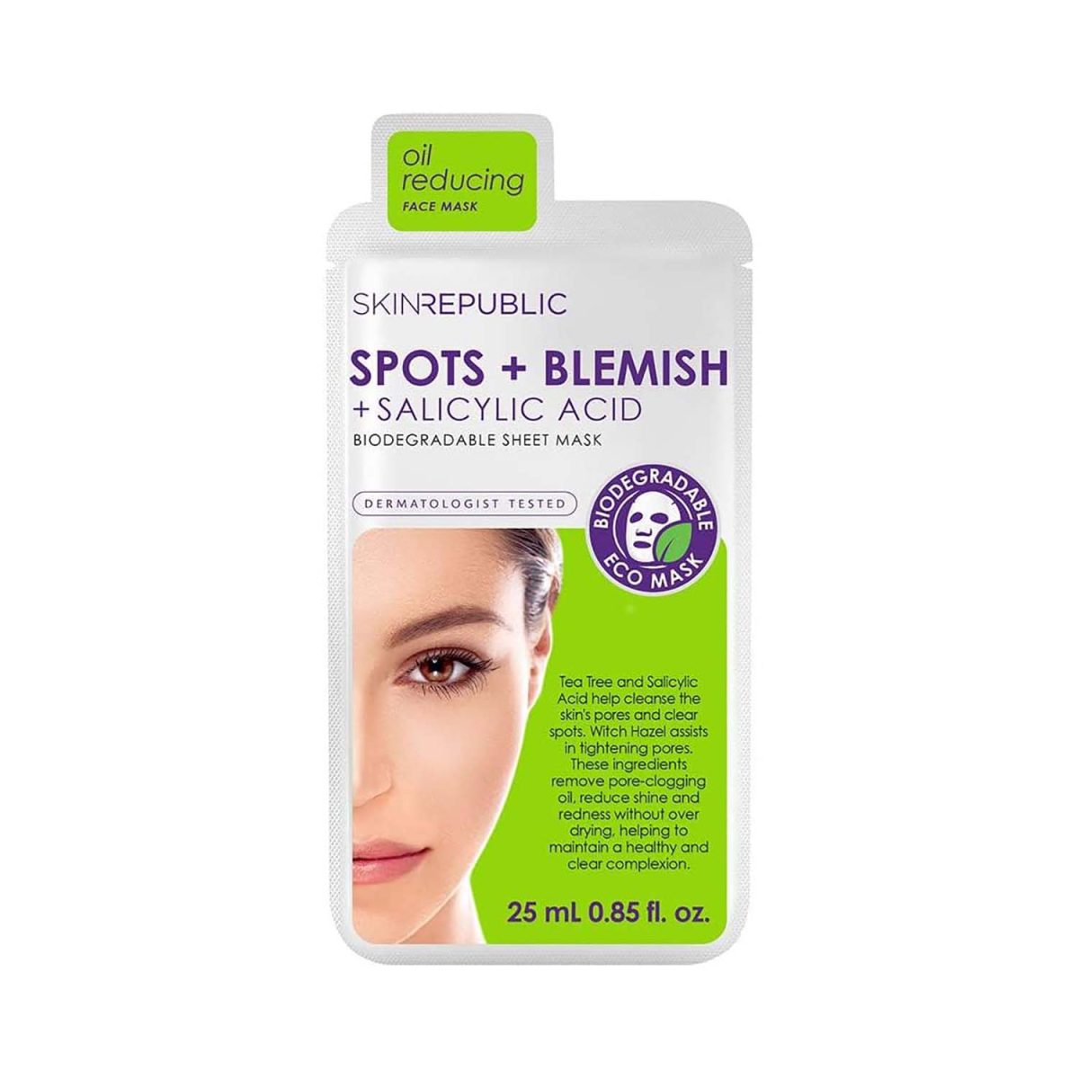 Skin Republic Spots and Blemish Face Mask 25ml - Image 1