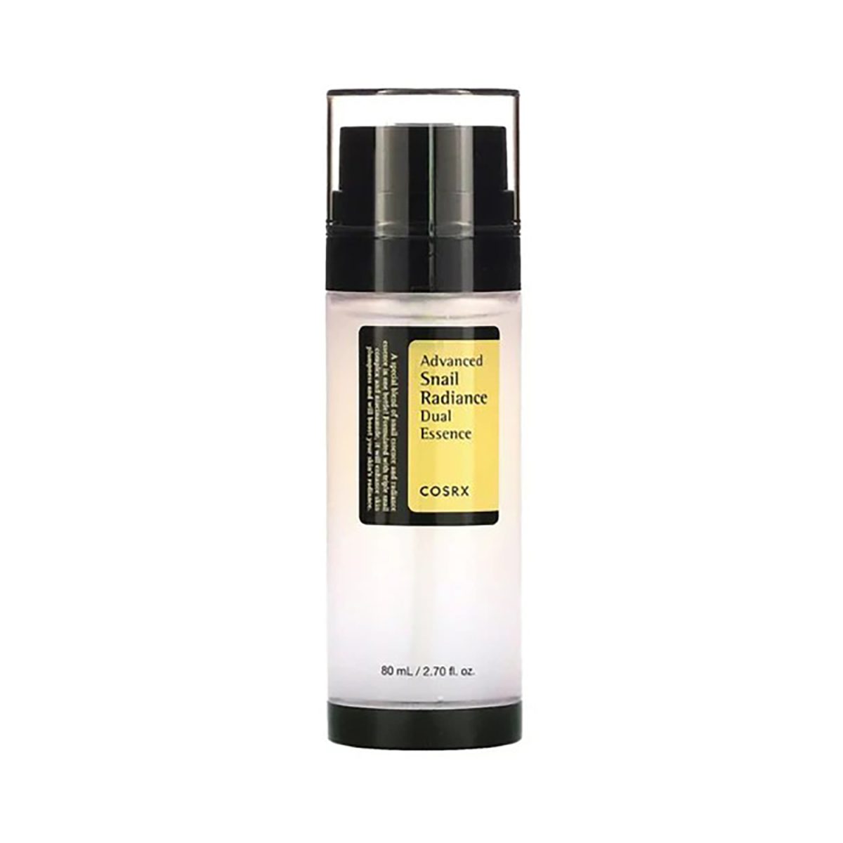 Cosrx Advanced Snail Radiance Dual Essence 80ml - Image 1