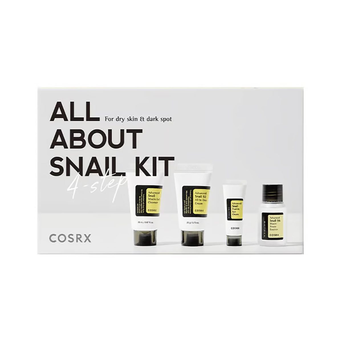 COSRX Snail Mucin 4-Step Skincare Kit - Image 1