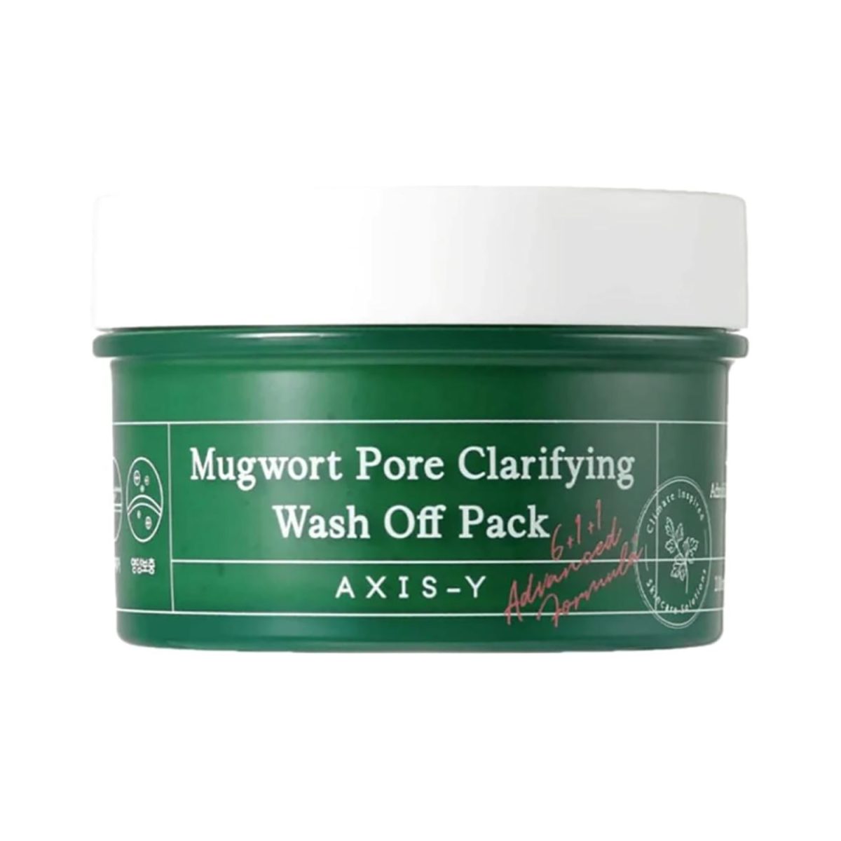 Axis-Y Mugwort Pore Clarifying Wash Off Pack 50ml - Image 1