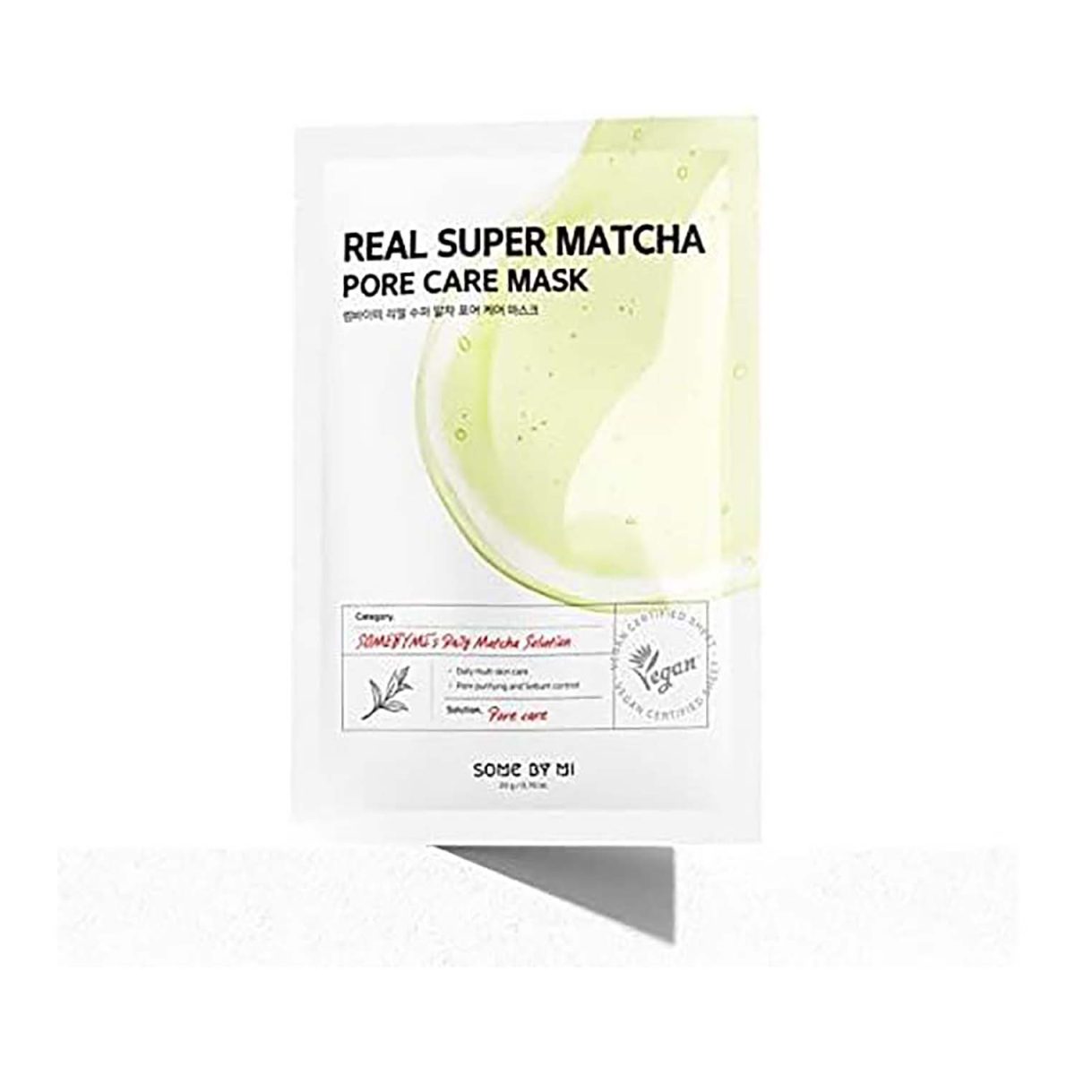 Some By Mi Real Super Matcha Pore Care Beauty Mask 1 Sheet - Image 1