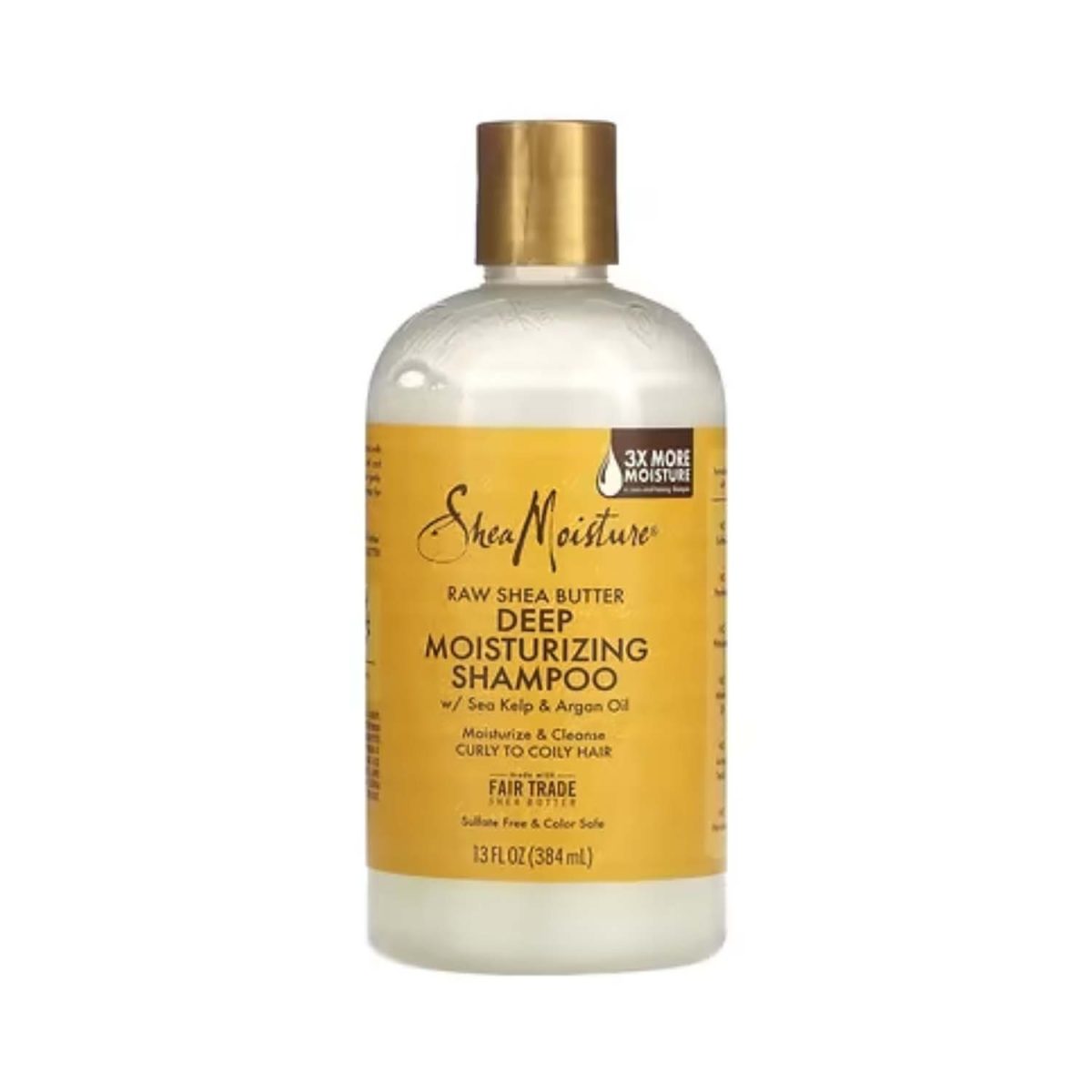 Shea Moisture Raw Shea Butter Shampoo 384ml - Image 1