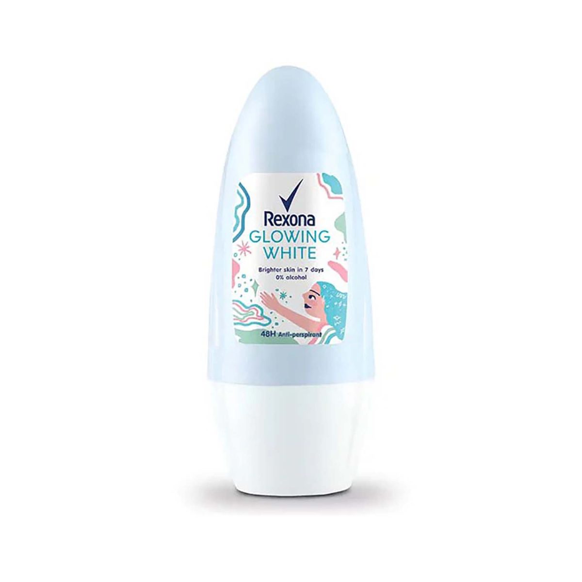 Rexona Roll On Glowing White 40ml - Image 1