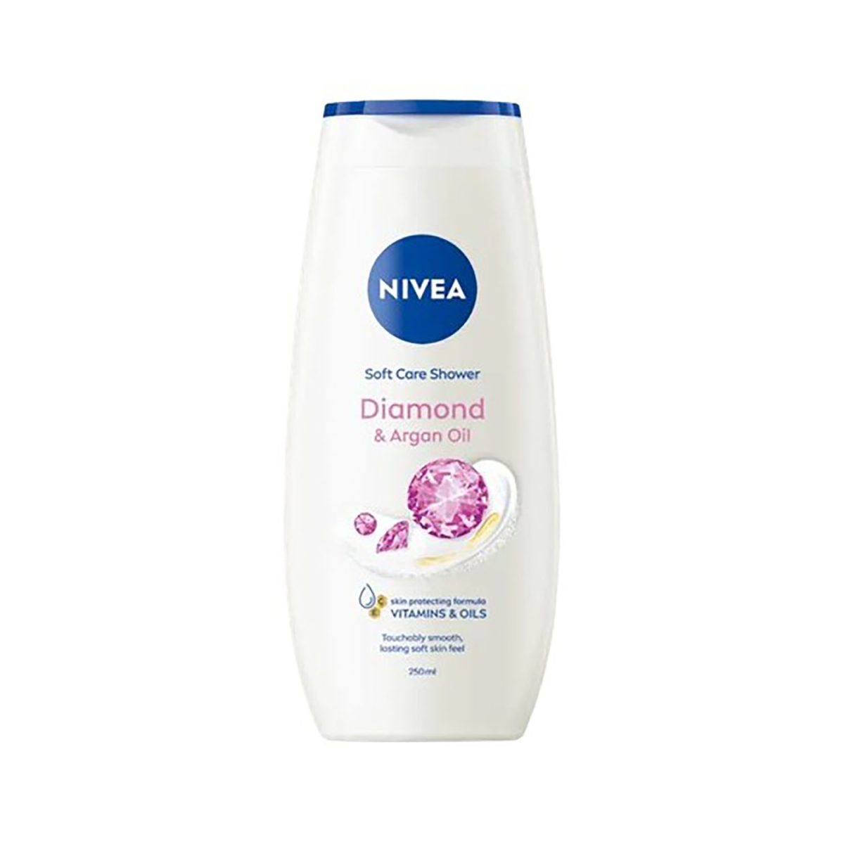 Nivea Diamond and Argan Oil Shower Cream 250ml - Image 1