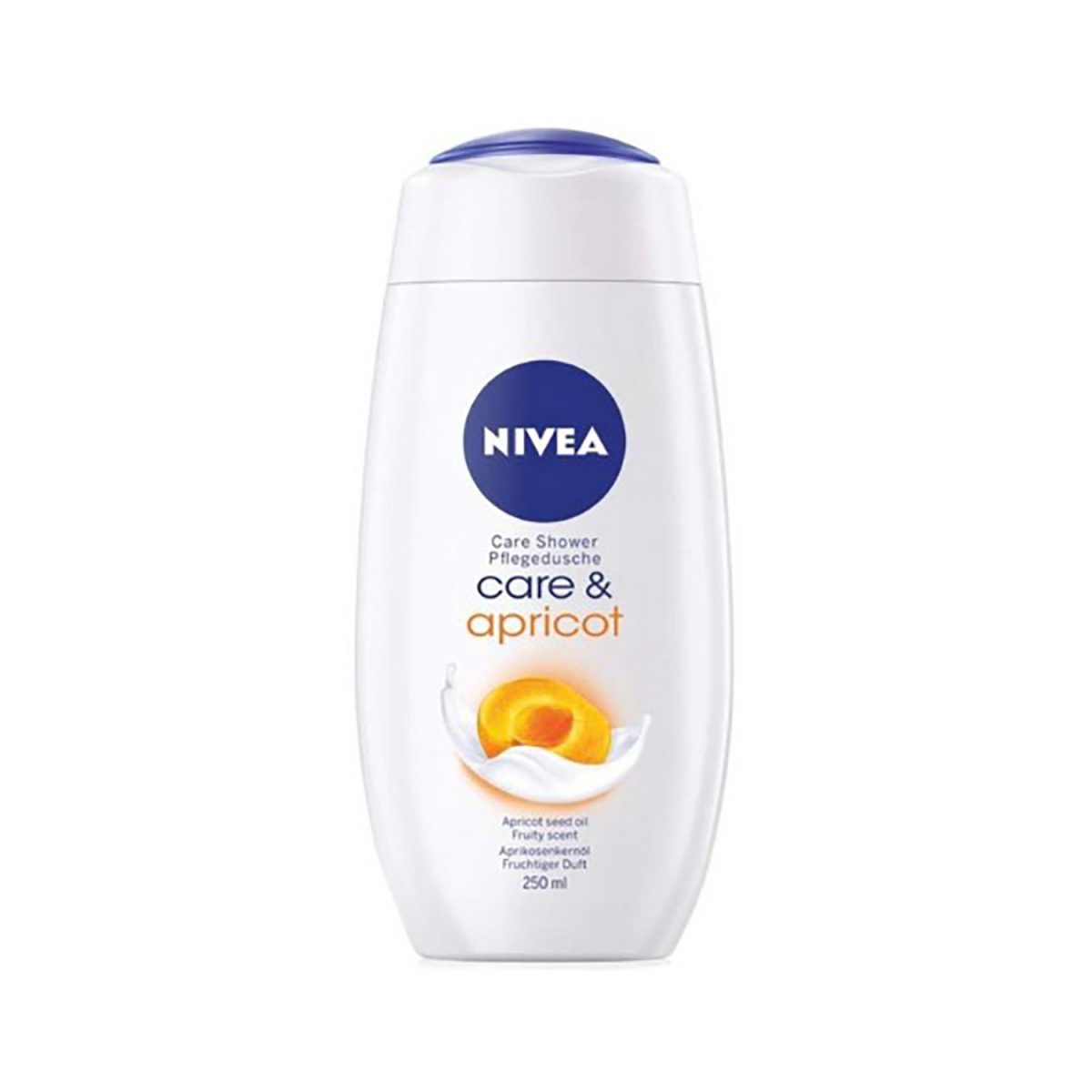 Nivea Apricot Shower Cream 250ml - Image 1