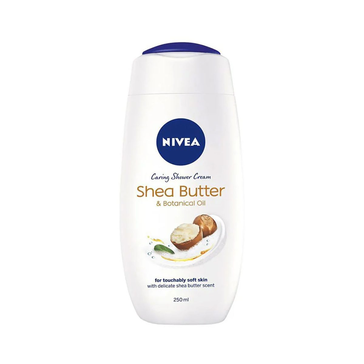 Nivea Shea Butter and Botanical Oil Shower Cream 250ml - Image 1