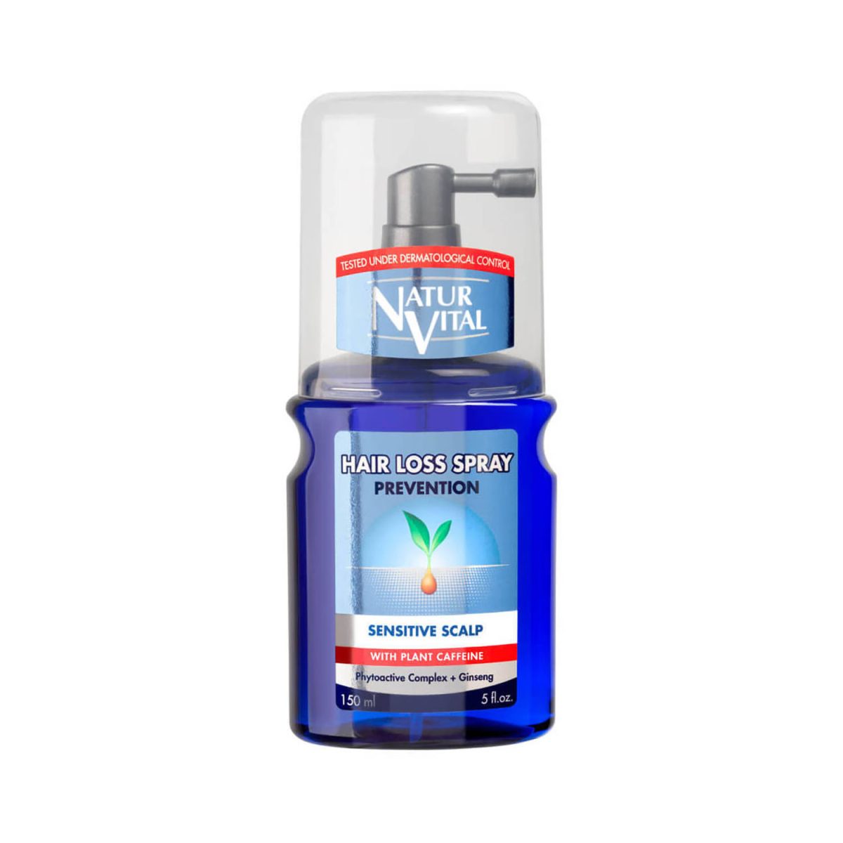 8414002079650 Natur Vital Prevention Sensitive Scalp Spray 150ml - Image 1