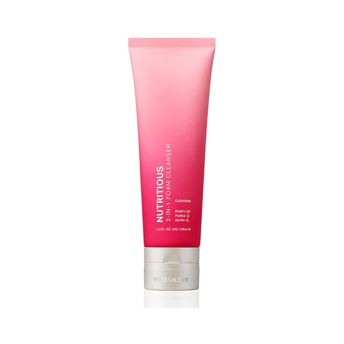 Estee Lauder Nutritious Super-Pomegranate Radiant Energy 2 in 1 Cleansing Foam 125ml - Image 1
