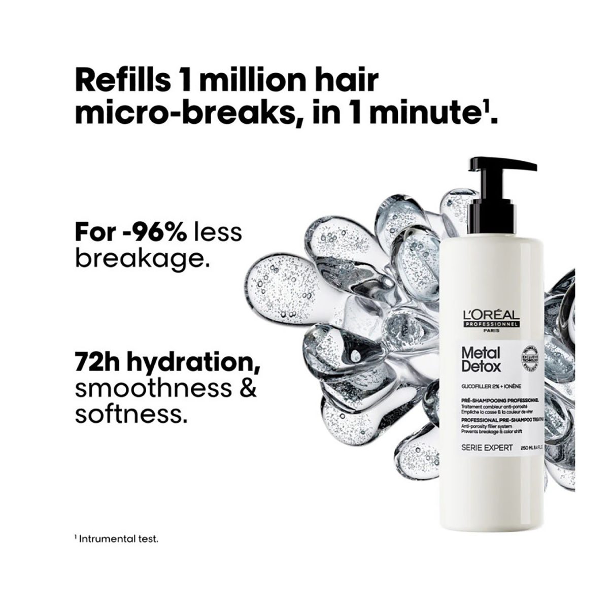 Loreal Professionnel Metal Detox Pre-Treatment Shampoo 250ml - Image 2