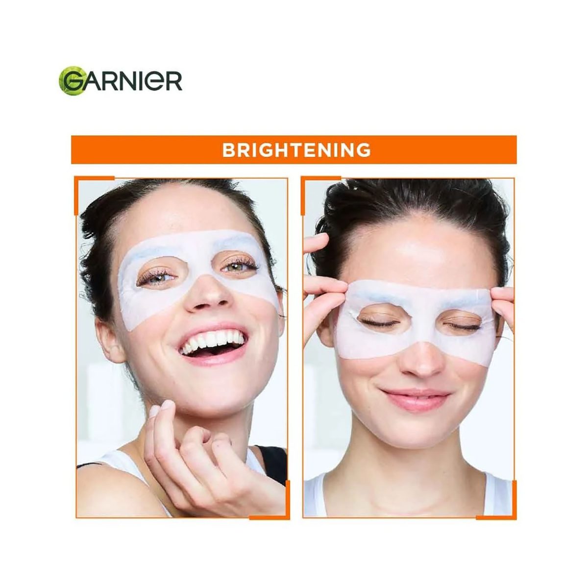 Garnier Moisture Bomb Orange Juice & Hyaluronic Acid Tissue Face Mask 6g - Image 4