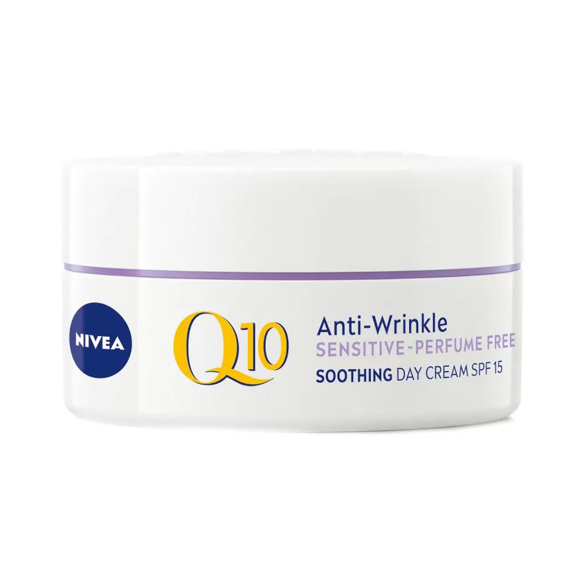 Nivea Q10 Day Cream Sensitive SPF15 50ml - Image 1