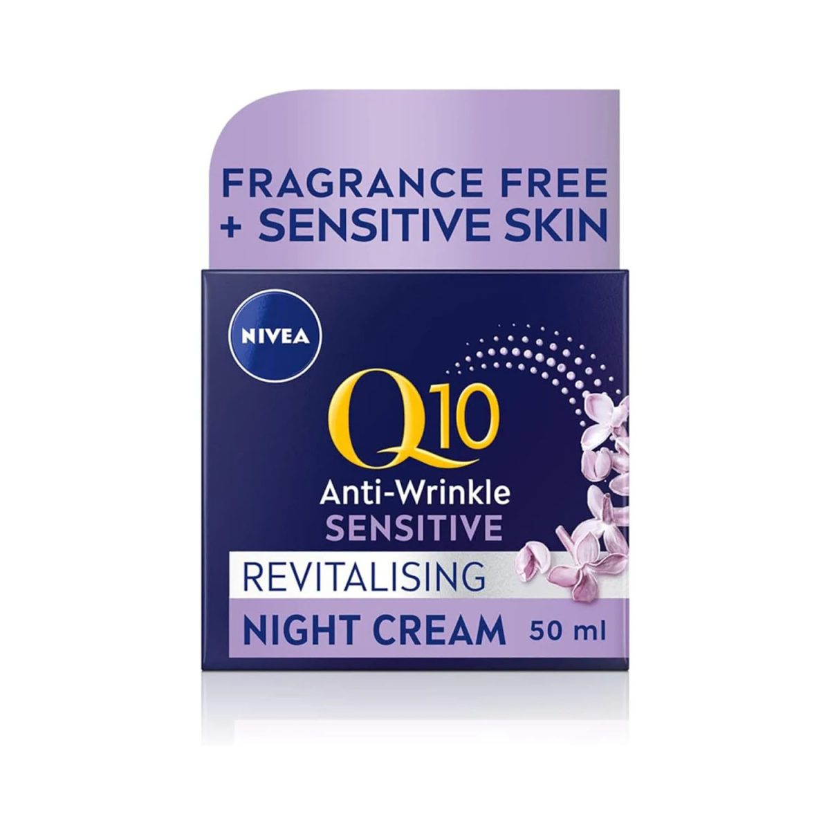 Nivea Q10 Night Cream Sensitive 50ml - Image 1