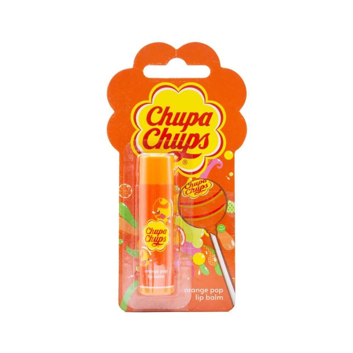 Chupa Chups Lip Balm Juicy Orange 4g - Image 1
