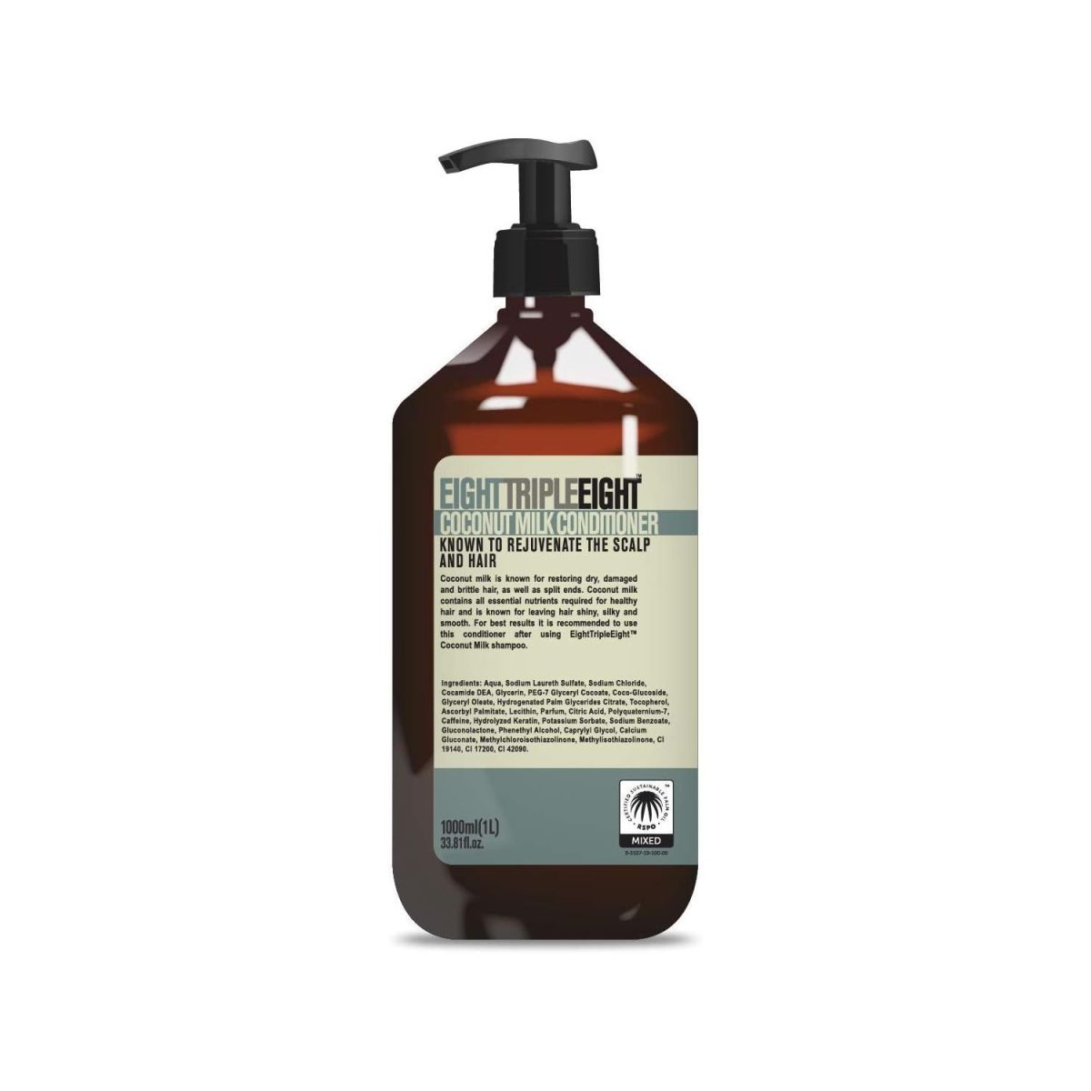 Eight Triple Eight Coconut Milk Conditioner 1L - Image 1