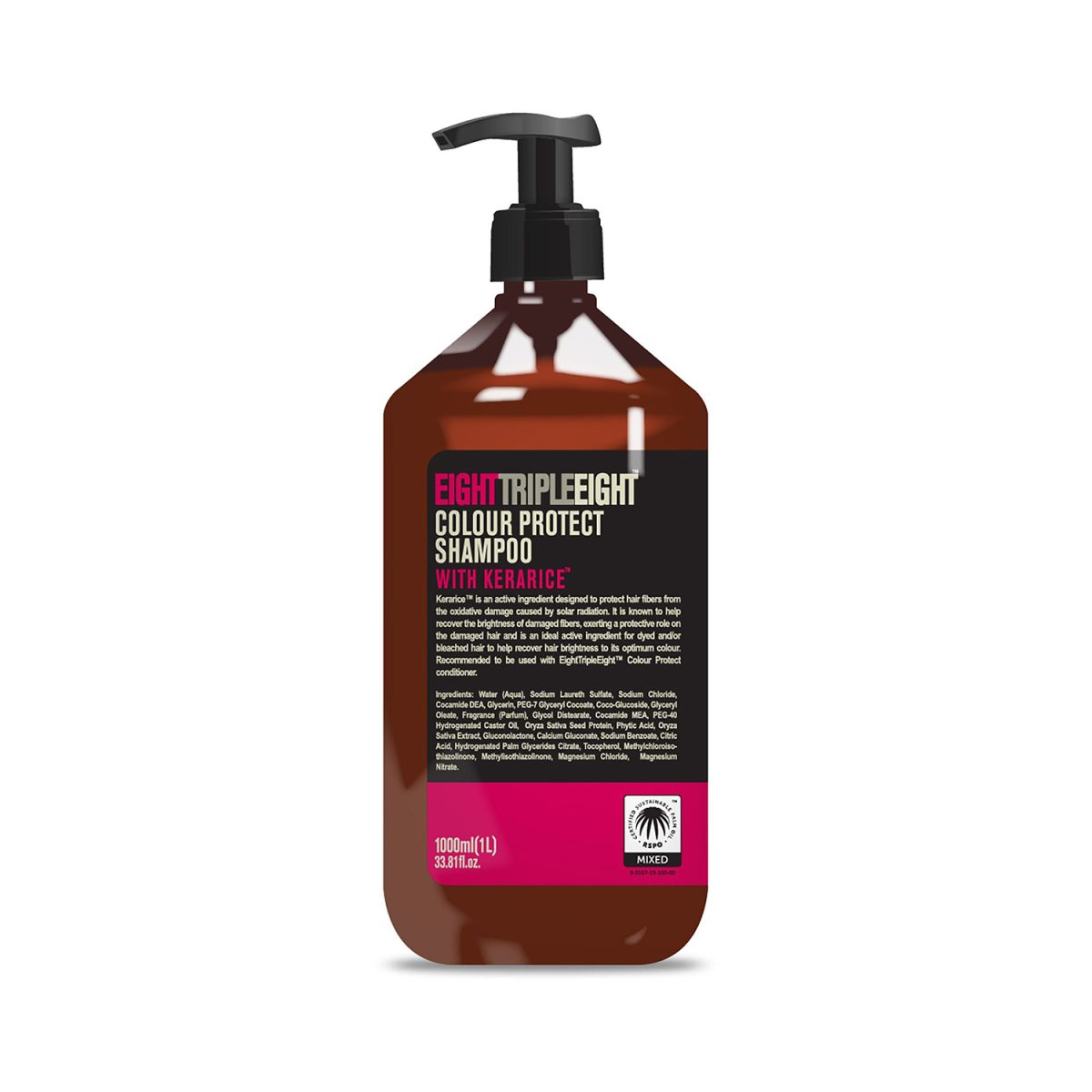 Eight Triple Eight Colour Protect Shampoo 1L - Image 1