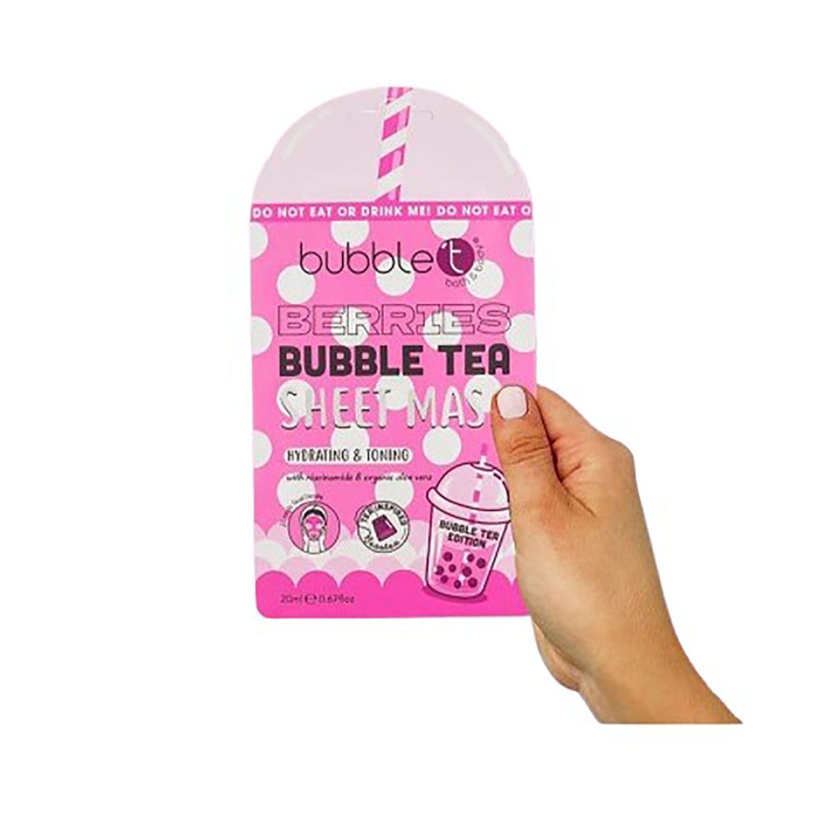 Bubble T Hydrating and Toning Berries Sheet Mask 20ml - Image 1