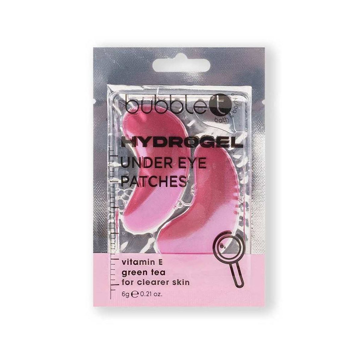 Bubble T Hydrogel Under-Eye Patches with Vitamin E and Green Tea - Image 1
