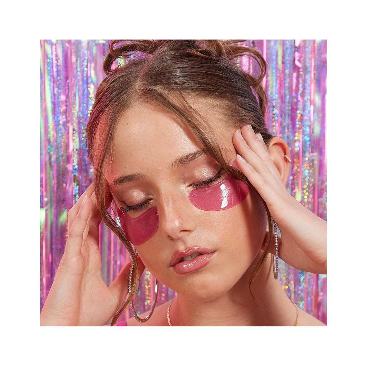 Bubble T Hydrogel Under-Eye Patches with Vitamin E and Green Tea - Image 3