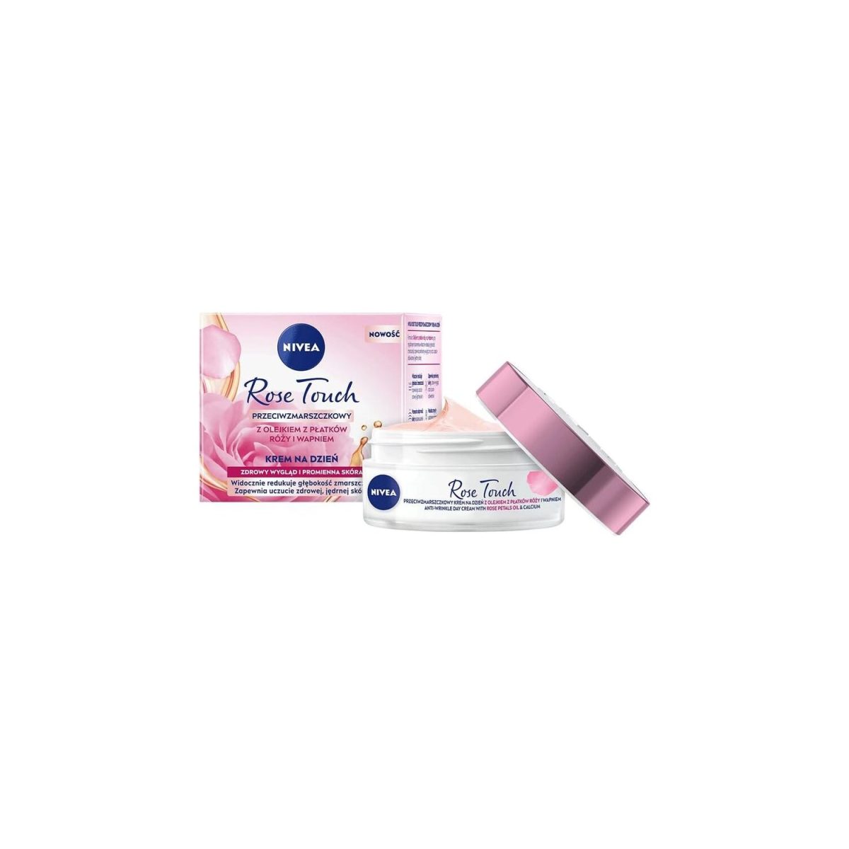 Nivea Rose Touch Day Cream 50ml - Image 3