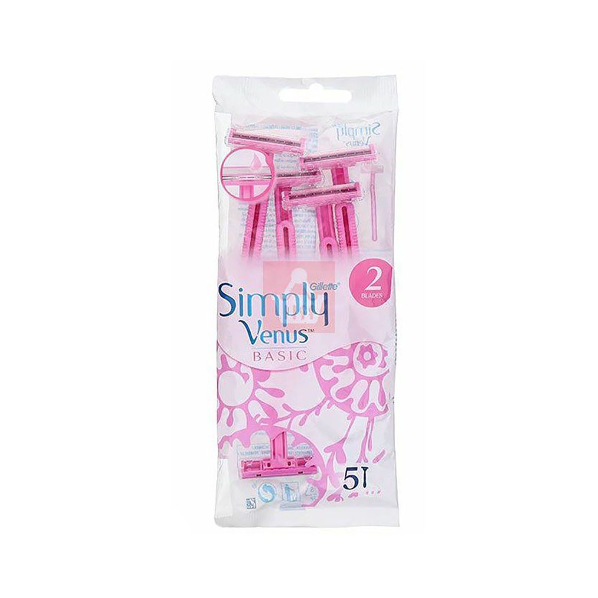 Gillette Simply Venus Disposable Razors 5 Pack - Image 1