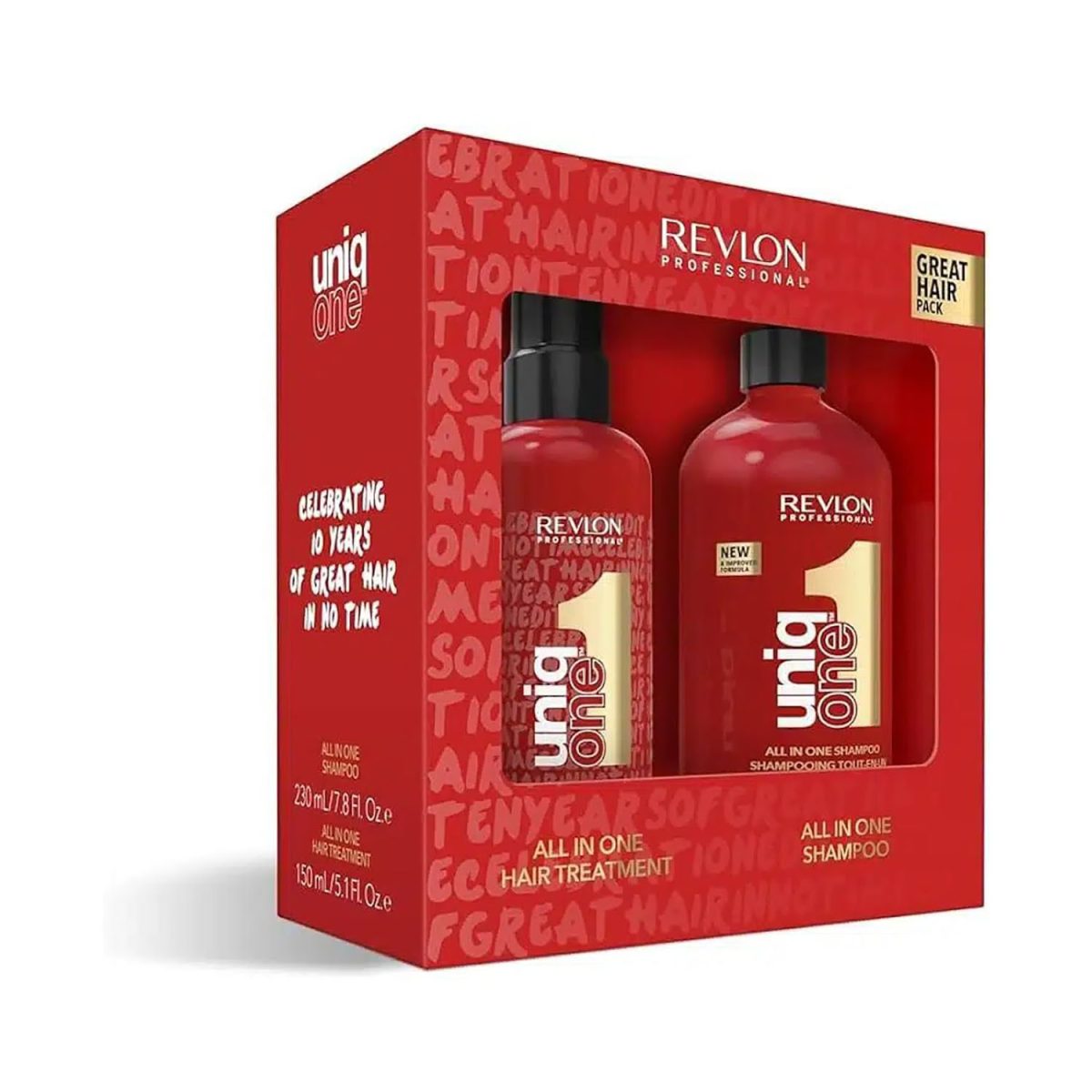 Revlon Uniq One All In One Hair Treatment Gift Set 2 Piece - Image 2