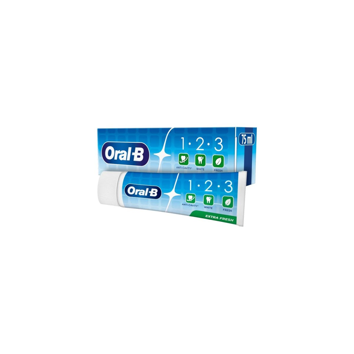 Oral-B 123 Fresh Toothpaste 75ml - Image 1